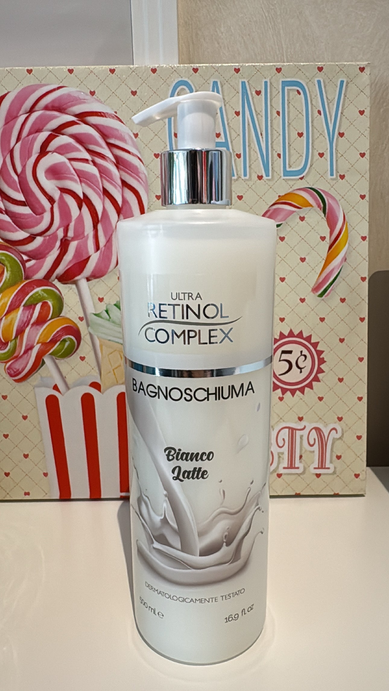 Bagnoschiuma “bianco latte” 🥛