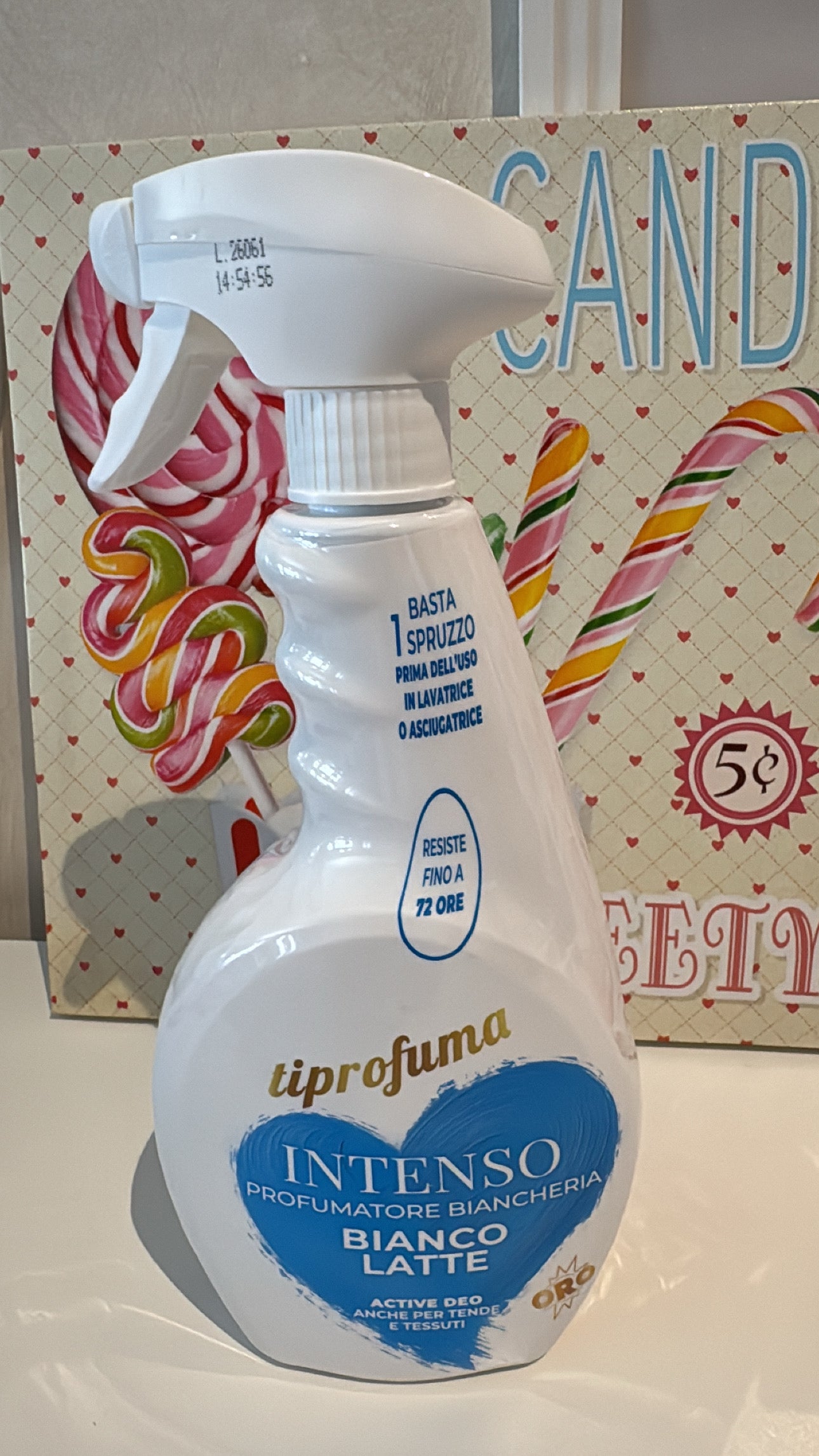 Profumatore biancheria “Bianco latte” 🧺 🥛 per asciugatrice, lavatrice (anche per tende e tessuti)