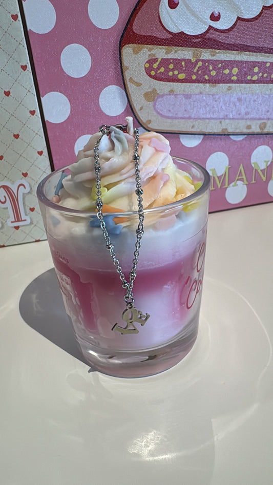 Bracciale con ciondolo LOVE in acciaio inox inossidabile ✨