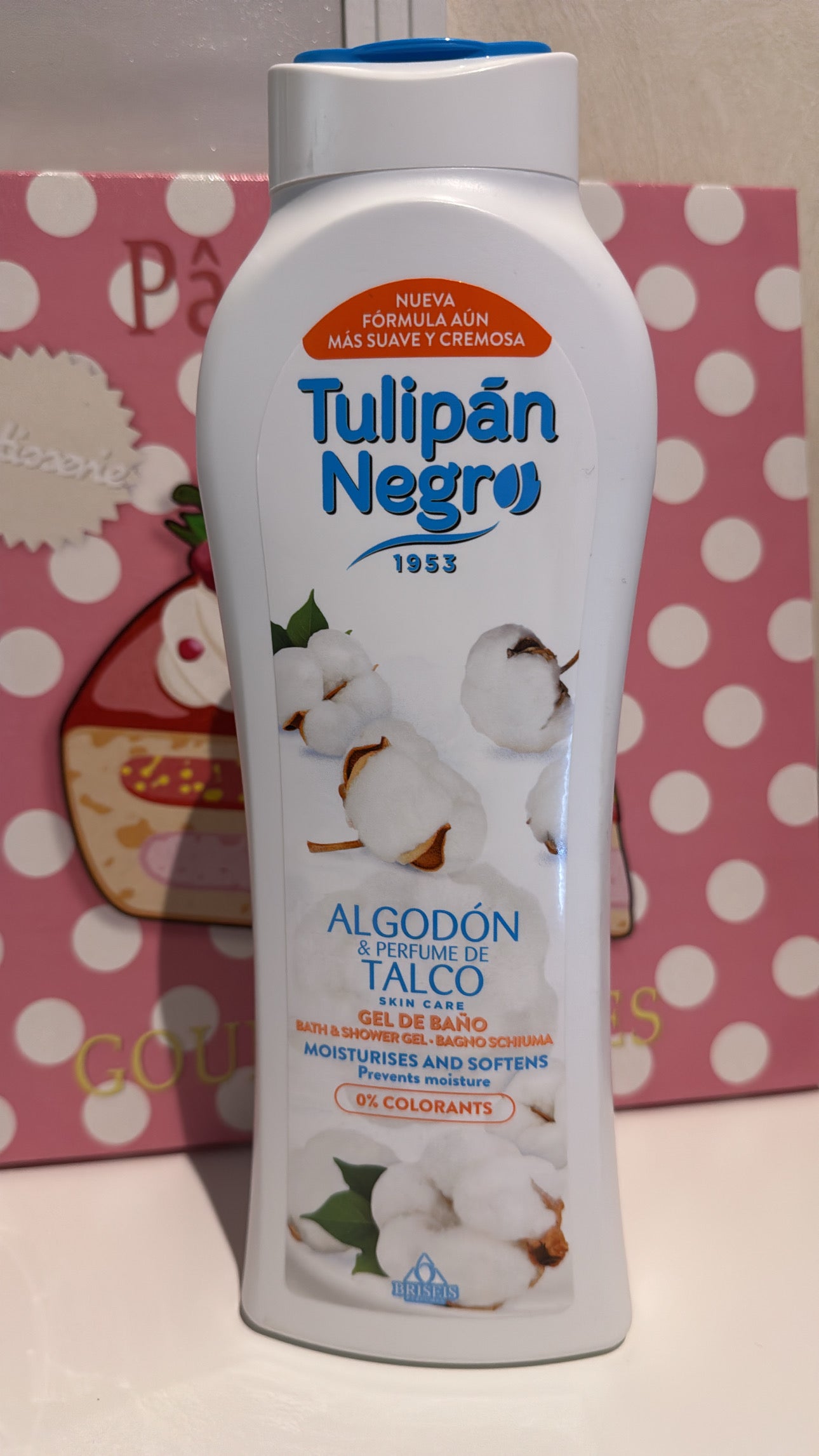 Bagnoschiuma Tulipan Negro- Fiori di cotone ☁️