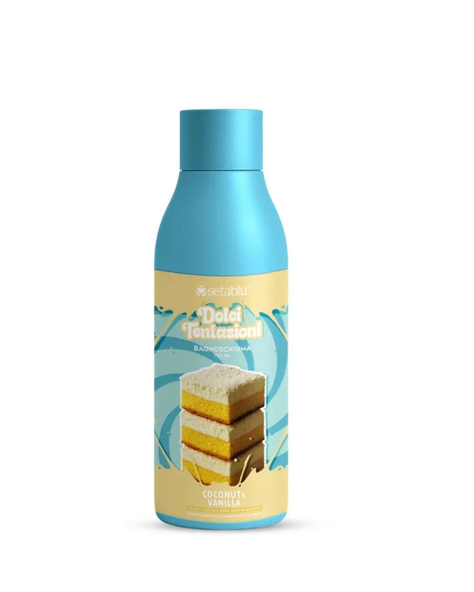 Bagnoschiuma cocco r vaniglia 🥥🧁 750 ml.