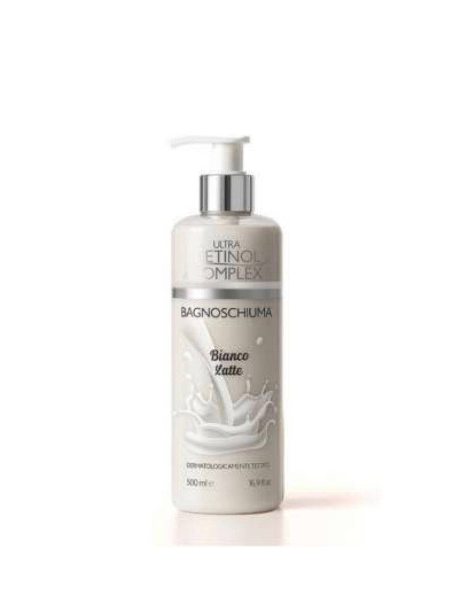 Bagnoschiuma “bianco latte” 500 ml 🥛