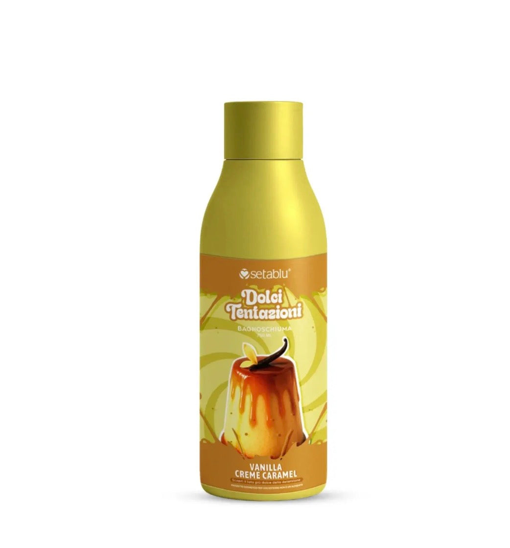 Bagnoschiuma vanilla crème caramel 🍮 750 ml.