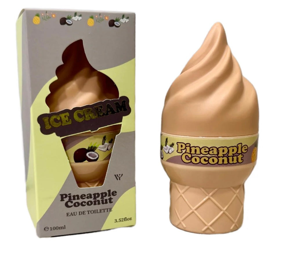 Eau de toilette 100 ml ICE CREAM 🍦 ananas e cocco 🍍 🥥