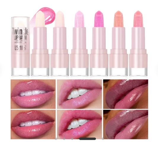 Lip balm brillanti ✨ cambia colore in base al ph della pelle.