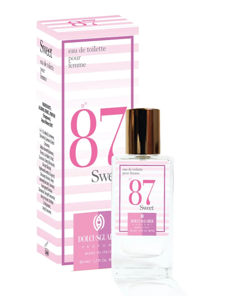 Eau de toilette “Latte di Cleopatra “ n.87 🧁 (gelsomino,rosa,note cremose di vaniglia e muschio bianco) 50 ml.