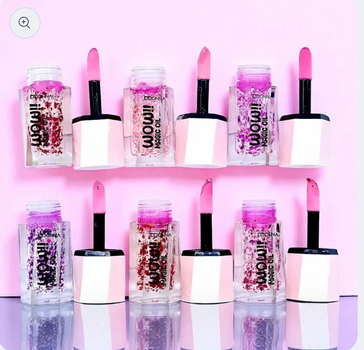 Lip oil magic 👄 cambia colore in base al PH della pelle. ✨
