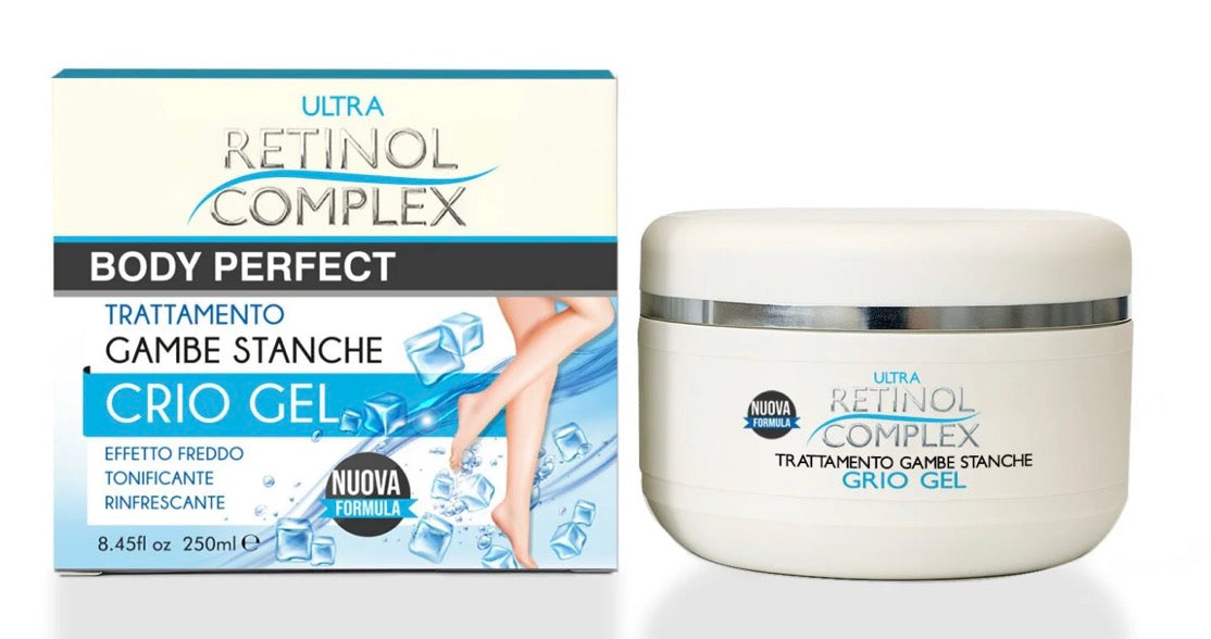 Trattamento gambe stanche 🧊 effetto freddo,tonificante,rinfrescante.