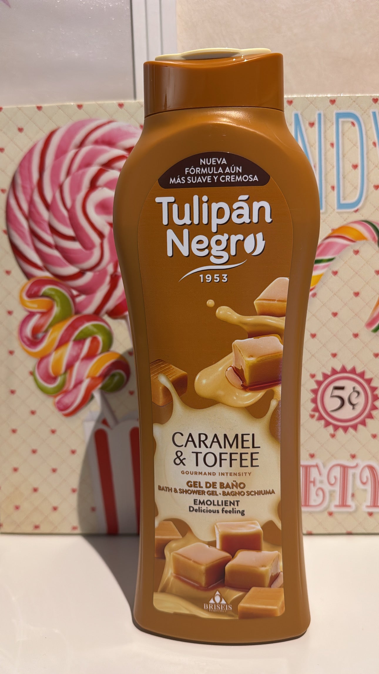 Bagnoschiuma Tulipan Negro Caramello Toffee🍮