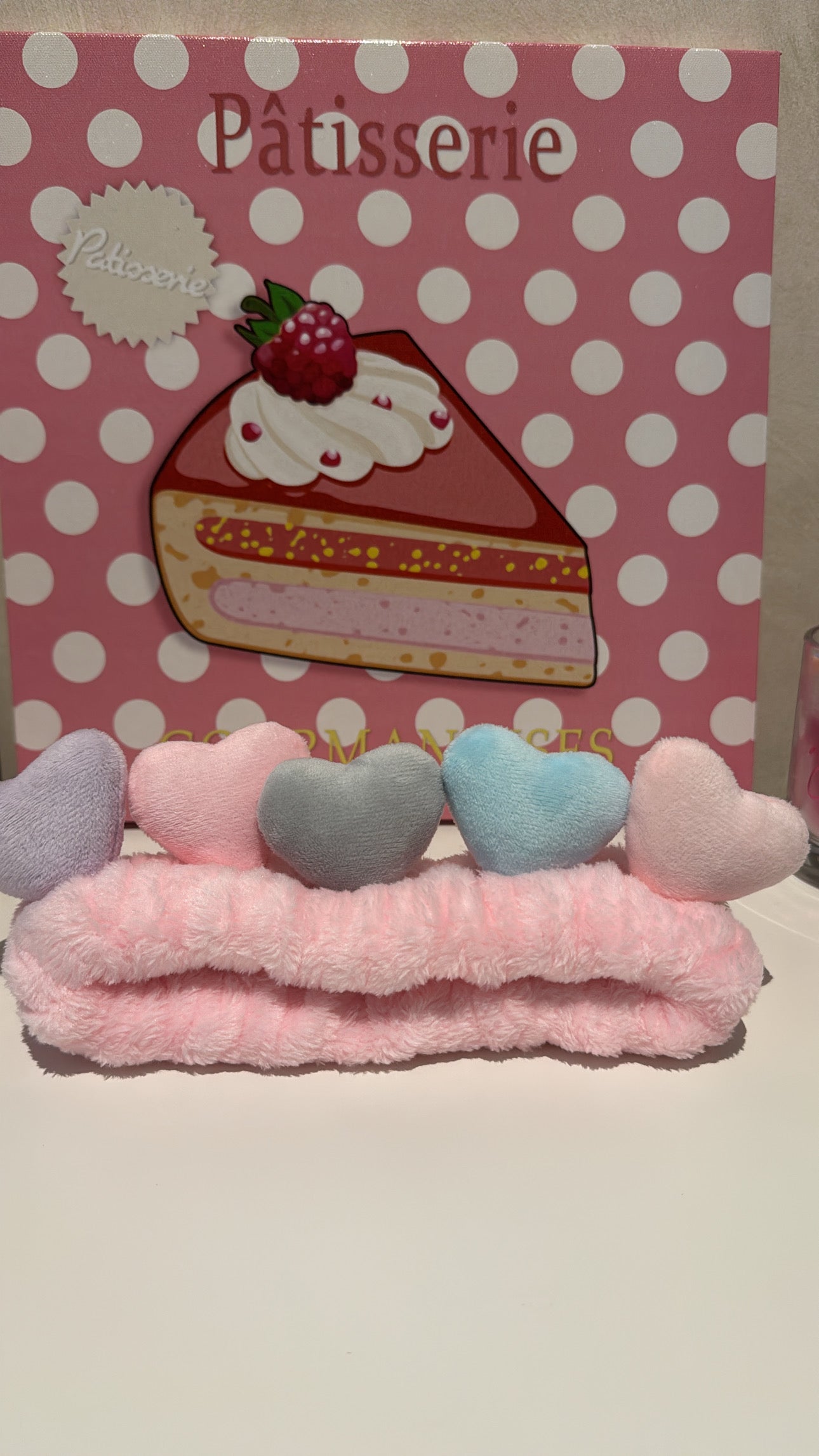 Fascia skincare cuori 🩷🩶🤍💚 rosa