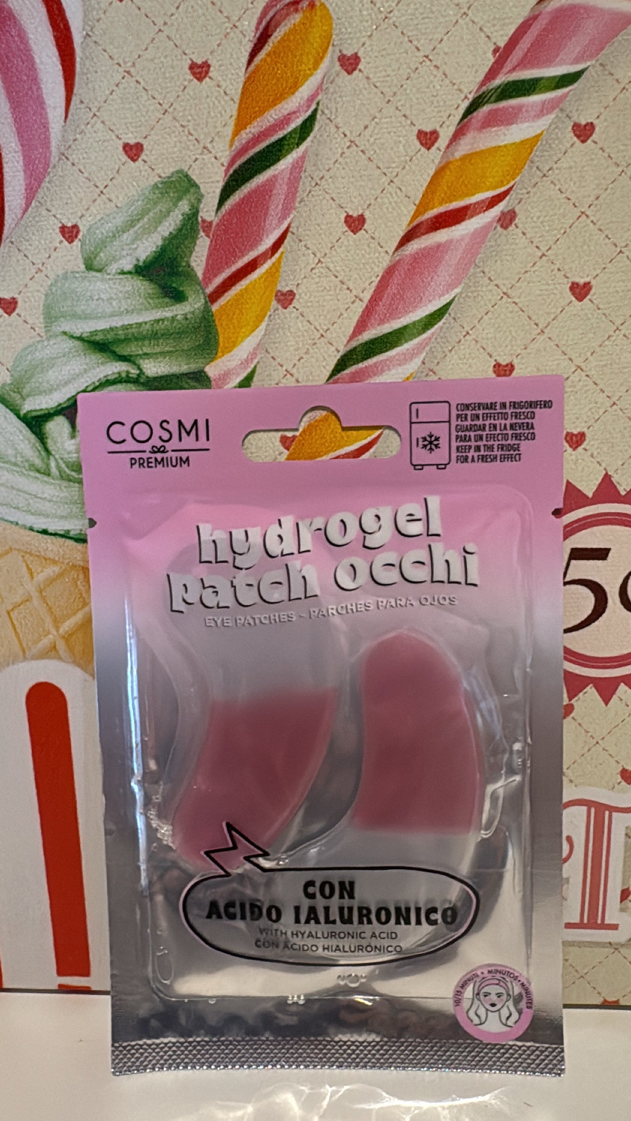 Patch occhi con acido ialuronico ✨