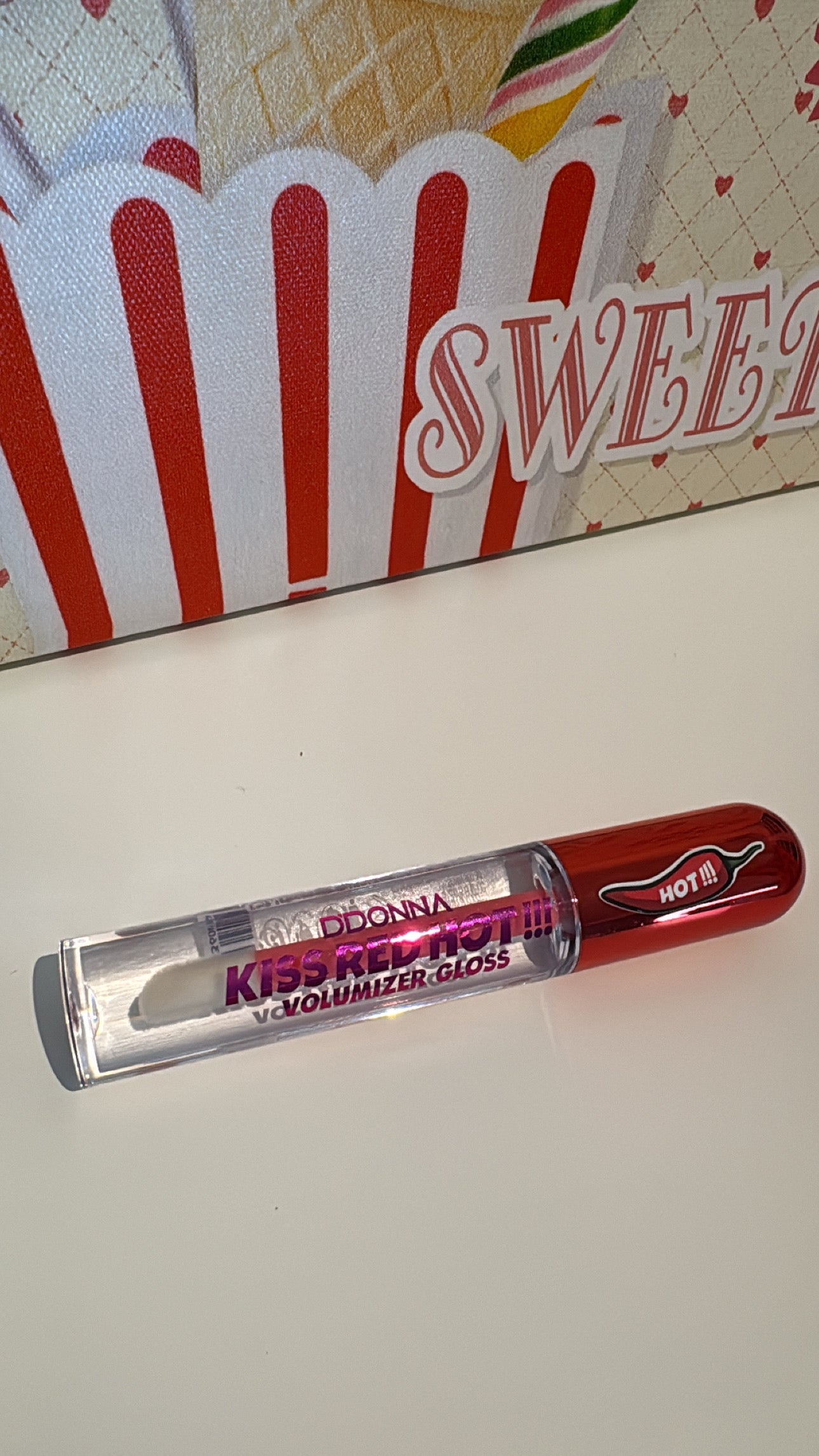 Lip gloss volumizzante al peperoncino 🌶️