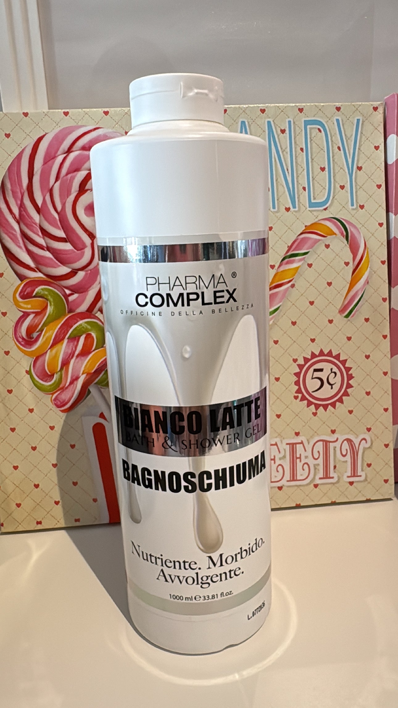 Bagnoschiuma “bianco latte” 🥛 1 lt.