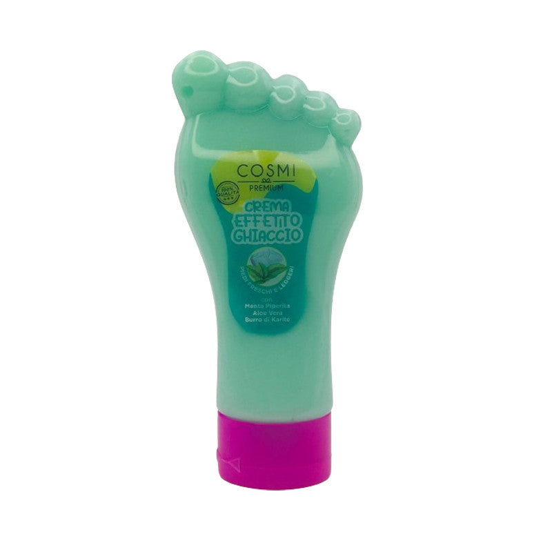 Crema piedi effetto ghiaccio 🧊 con aloe vera,menta piperita e burro di karite’