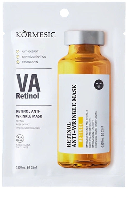 Maschera viso in tessuto con retinolo ✨ antirughe