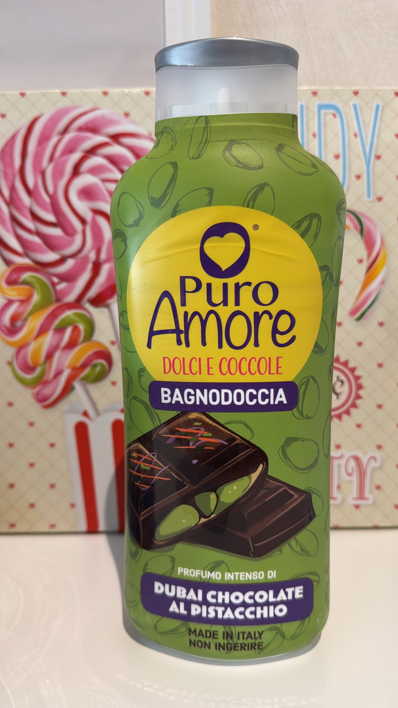 Bagnoschiuma “Puro Amore” Dubai Chocolate al pistacchio 🍫