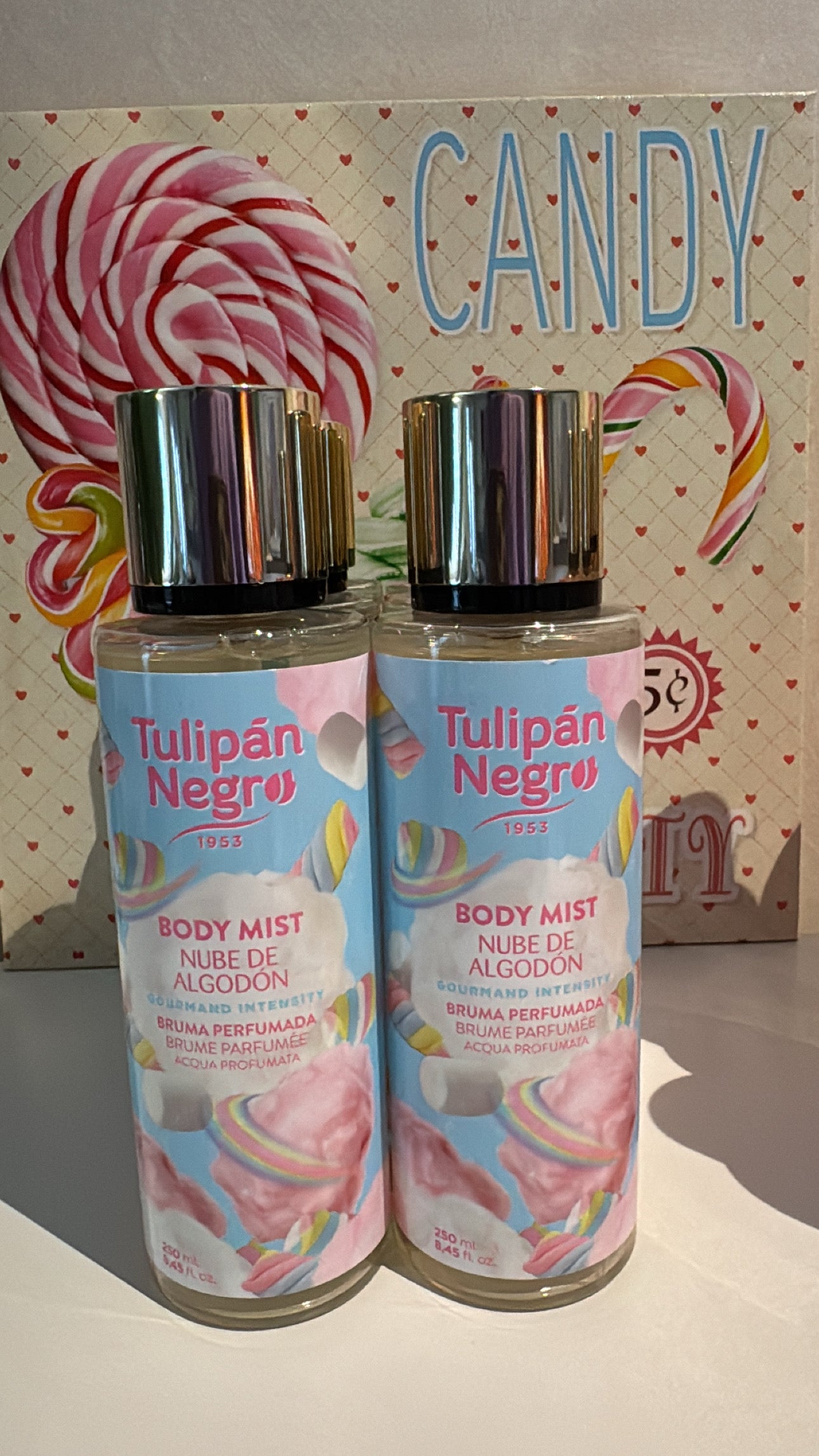 Acqua corpo profumata zucchero filato 🍡