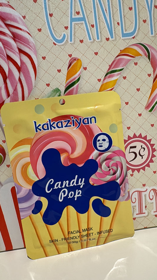 Maschera viso in tessuto “Caramella” 🍬