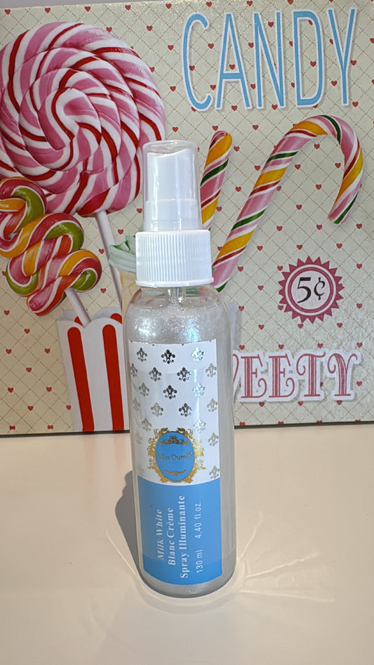 Spray illuminante corpo bianco latte 🥛 ✨