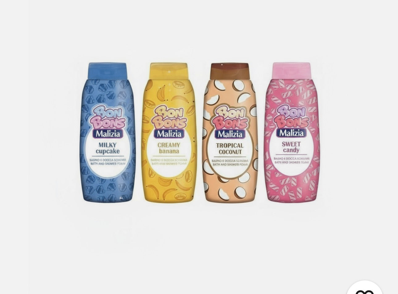 Bagnoschiuma e doccia 🚿 BON BONS MALIZIA 500 ml 🫧