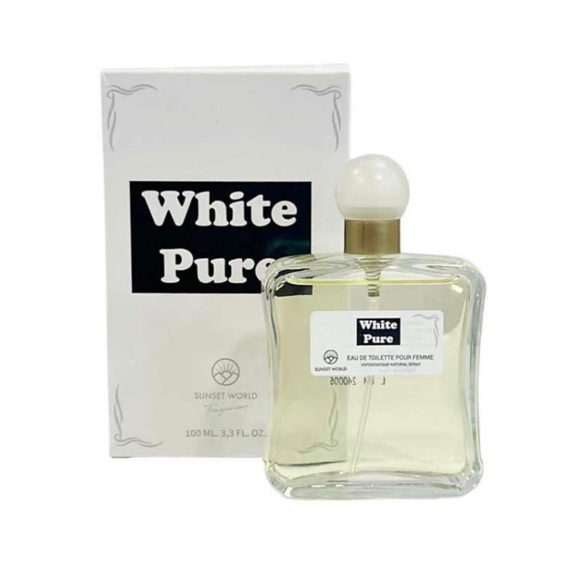 Eau de toilette 100 ml. White Pure🤍 ispiato ad Ana Abiyedh di Lattafa