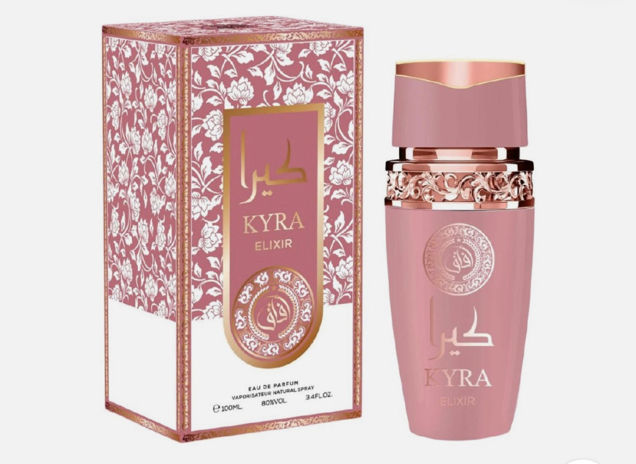 Eau de parfum KYRA ELIXIR 100 ml. Fragola e caramello