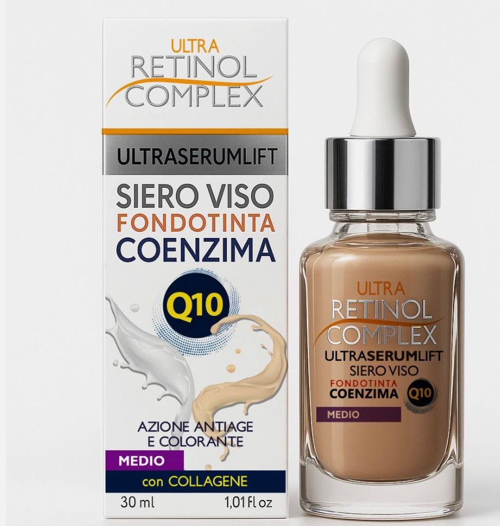 Siero viso fondotinta COENZIMA Q10 SCURO