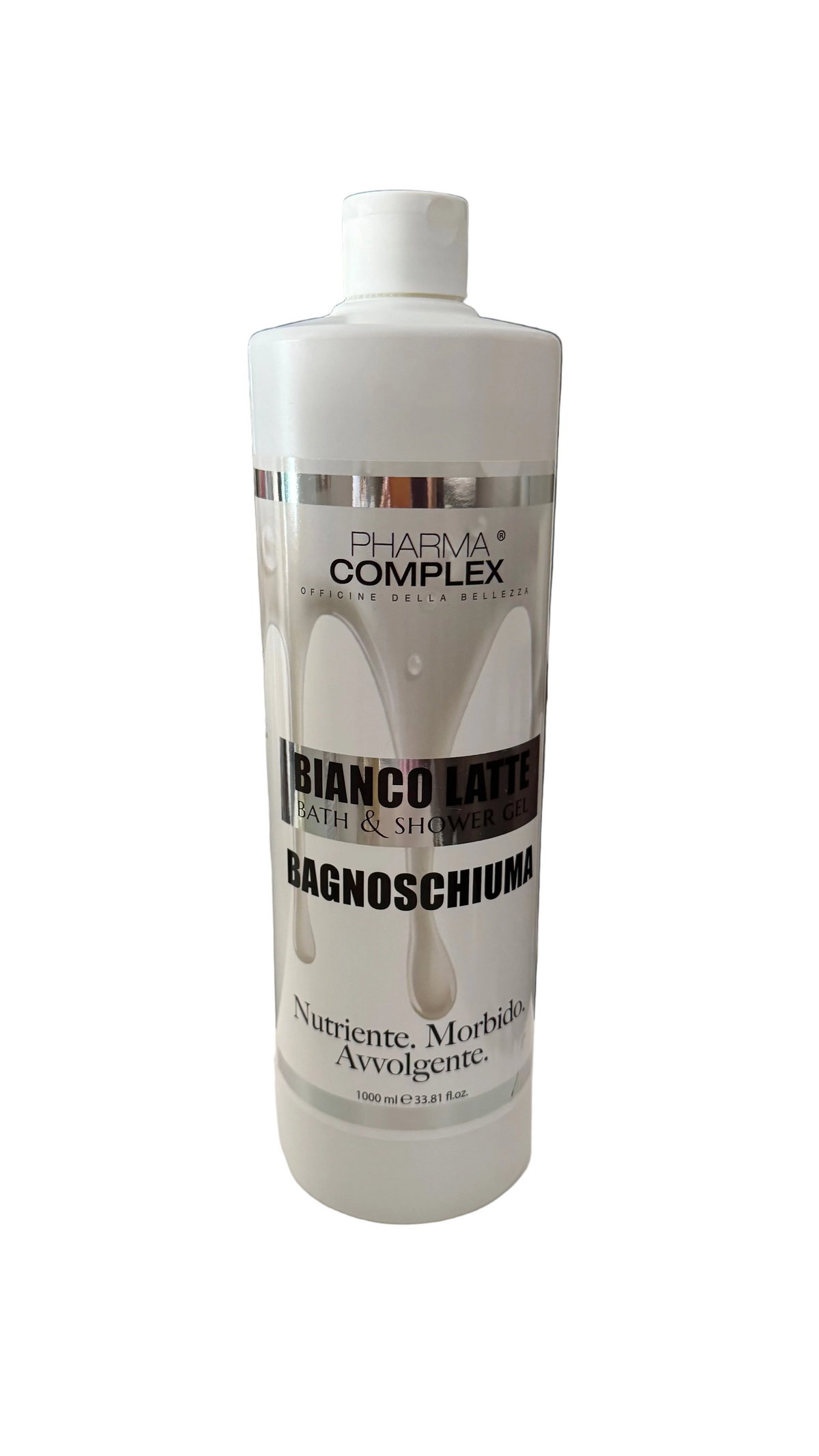 Bagnoschiuma bianco latte 1lt. 🥛