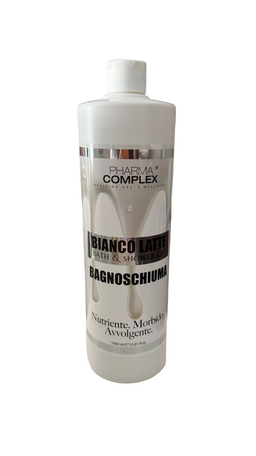 Bagnoschiuma bianco latte 1lt. 🥛