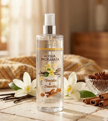 Acqua corpo profumata vaniglia e cannella 🧁 200 ml