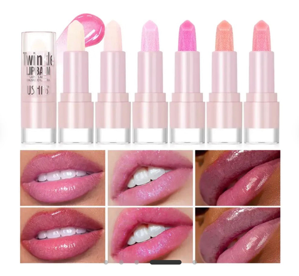 Lip balm brillanti ✨ cambia colore in base al ph della pelle.