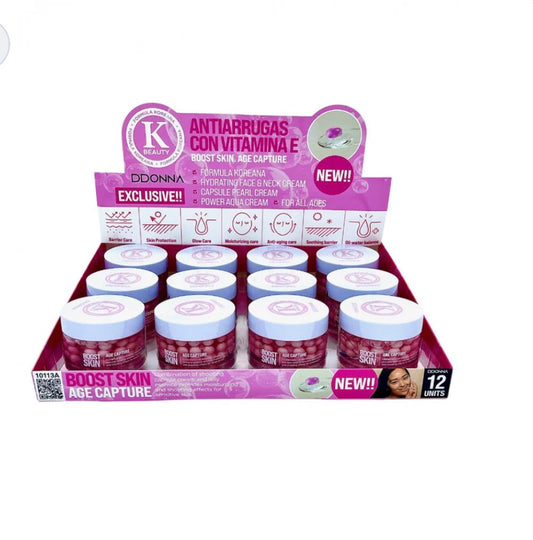 Crema in Capsula Formula Coreana con Vitamine E Anti-Age ✨🌷