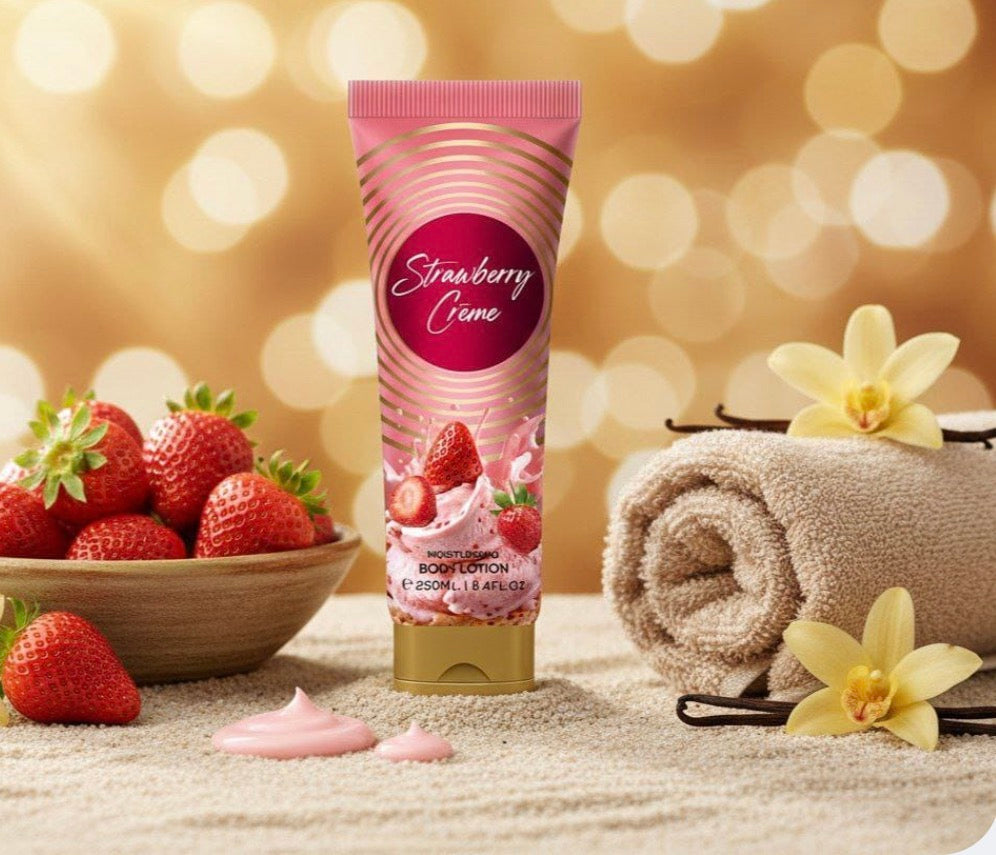 Crema corpo alla fragola 🍓