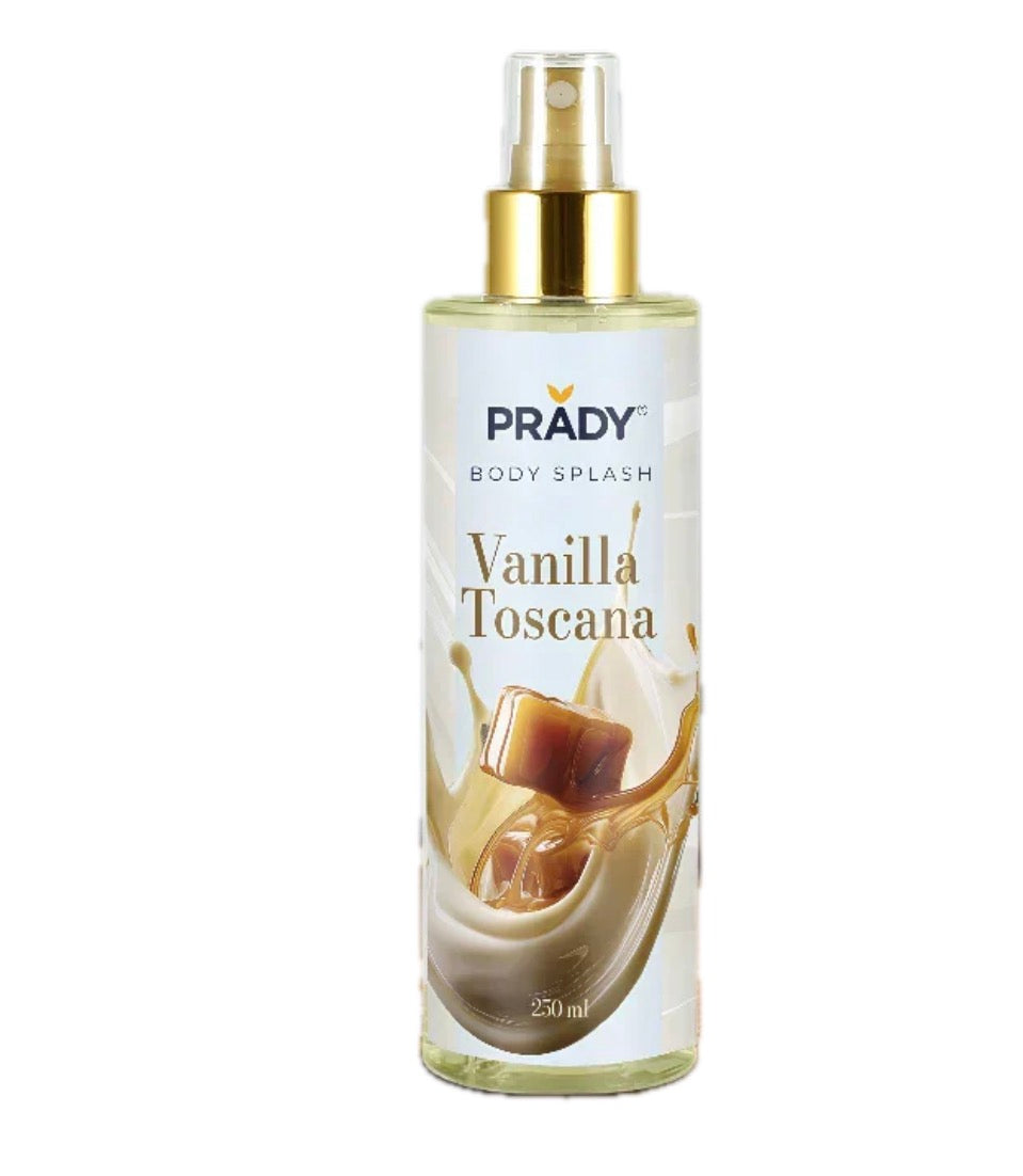 Acqua corpo profumata “vanilla toscana” (bianco latte) 🍯🧁