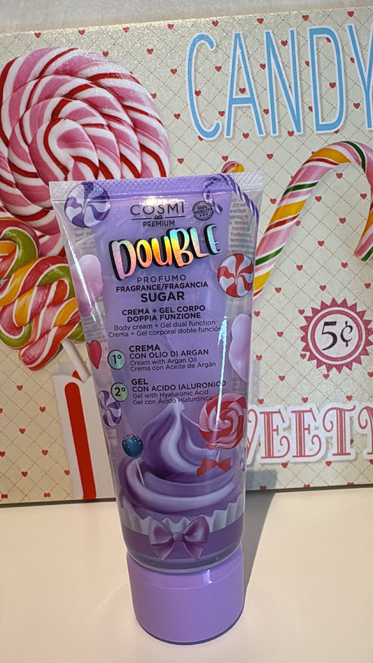 Crema  corpo + gel con olio di argan sugar 🍡 (con acido ialuronico)