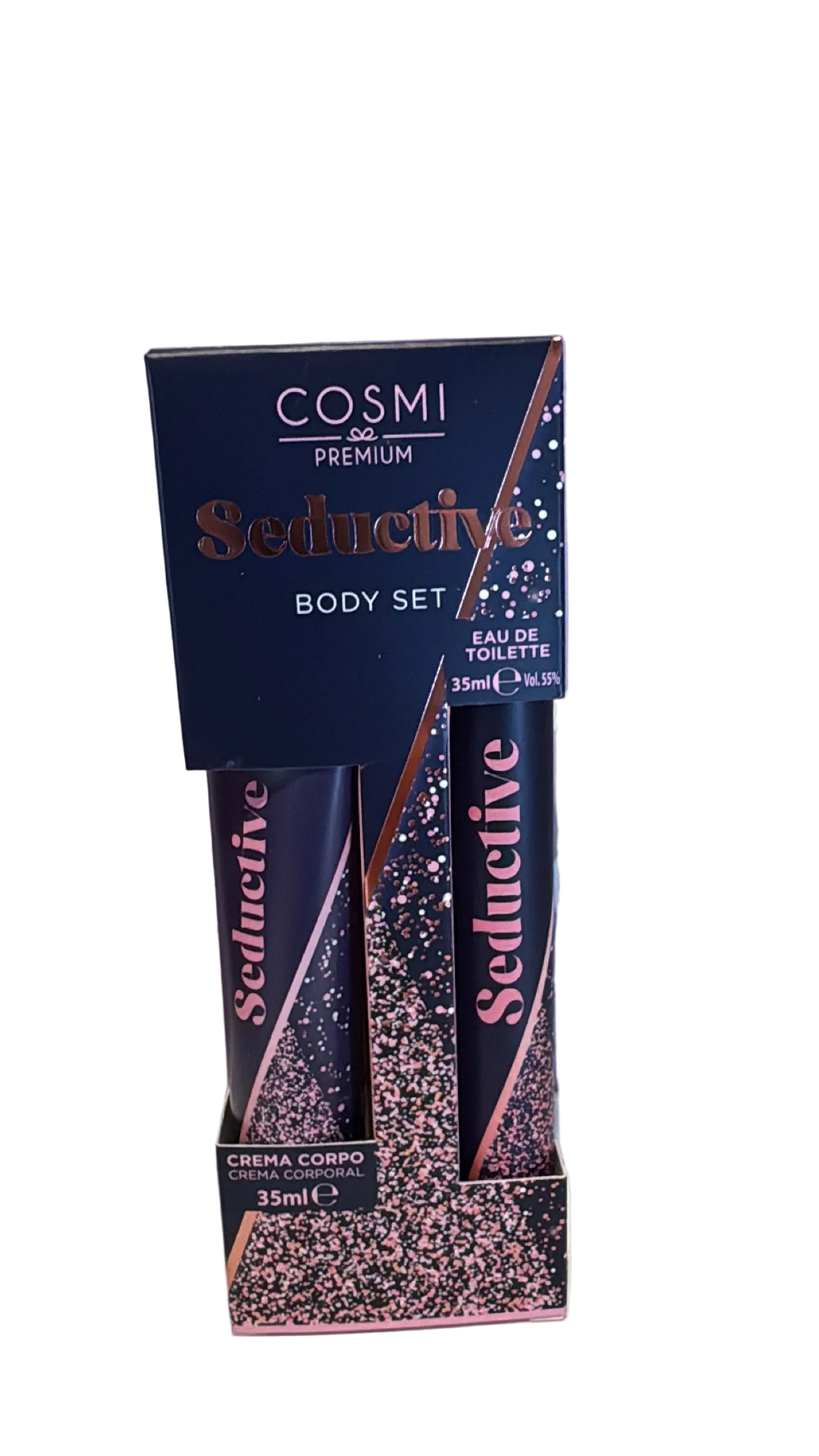 Body set Crema corpo + eau de toilette Seductive (Ispirato a Black opium)🖤