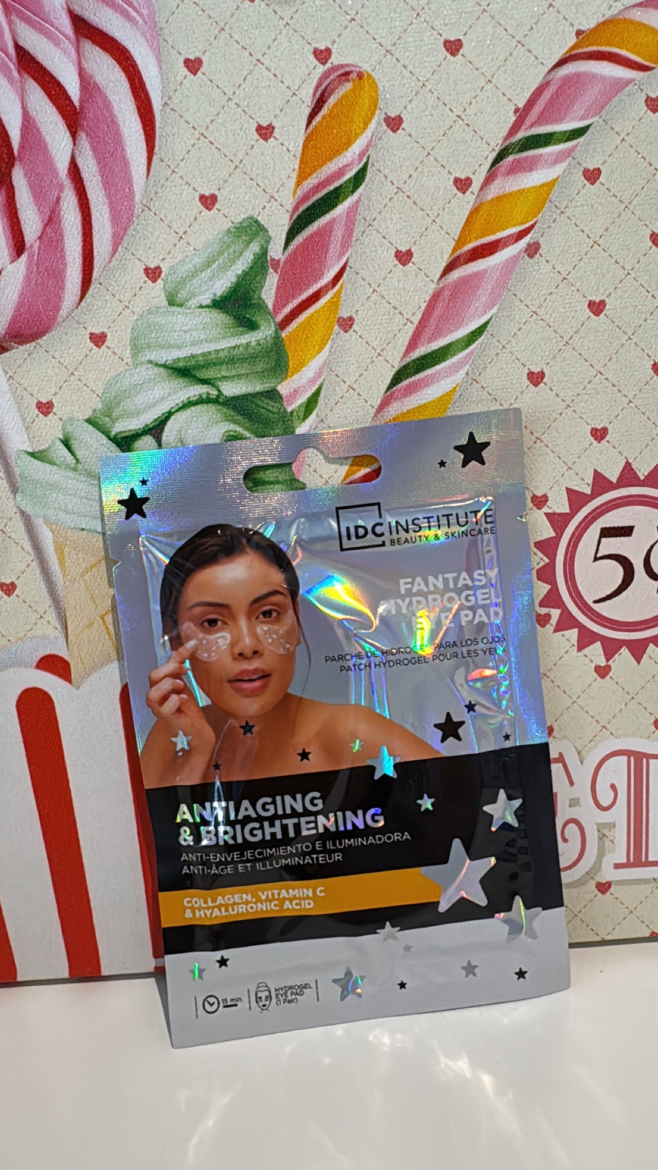 Patch occhi con collagene,vitamina C e acidulo ialuronico ✨ antiage e illuminanti