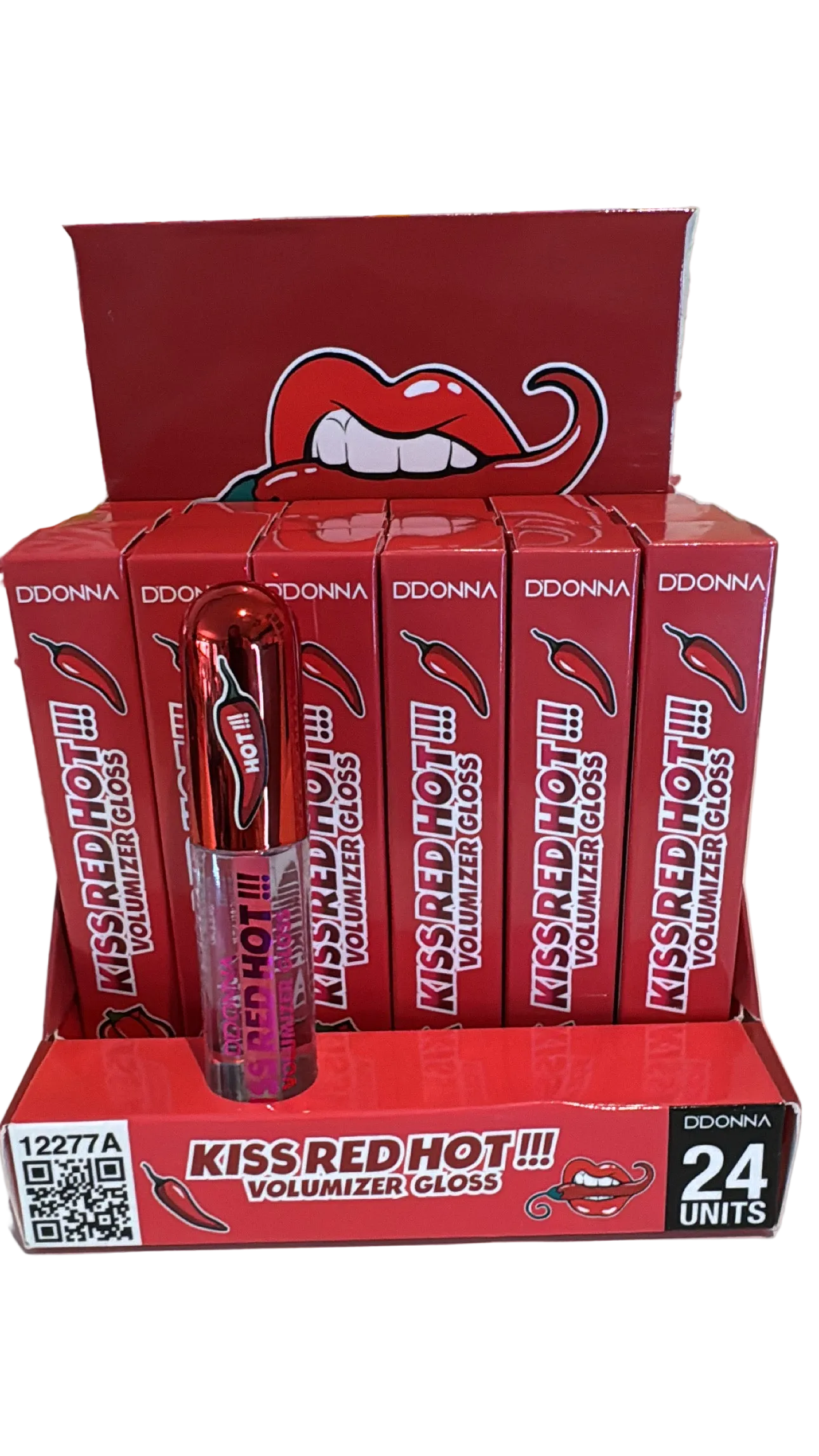 Lip gloss volumizzante al peperoncino 🌶️