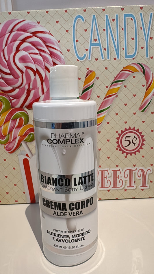 Crema corpo con aloe vera al bianco latte 🥛