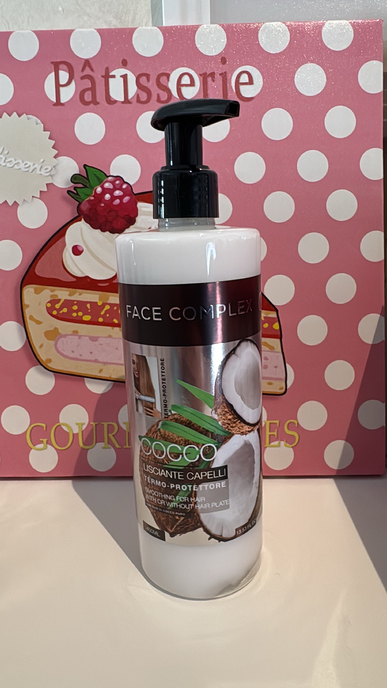 Lisciante capelli termoprotettore cocco 🥥 400 ml