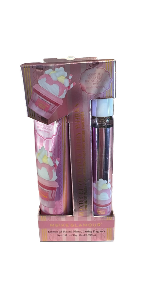 Set crema mani + profumo 🧁 alla vaniglia