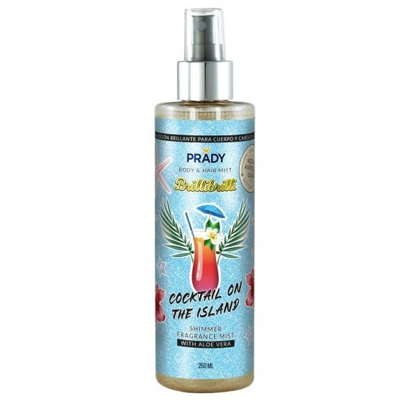 Acqua profumata corpo e capelli glitter ✨ “cocktail on the island” 🏝️🍹
