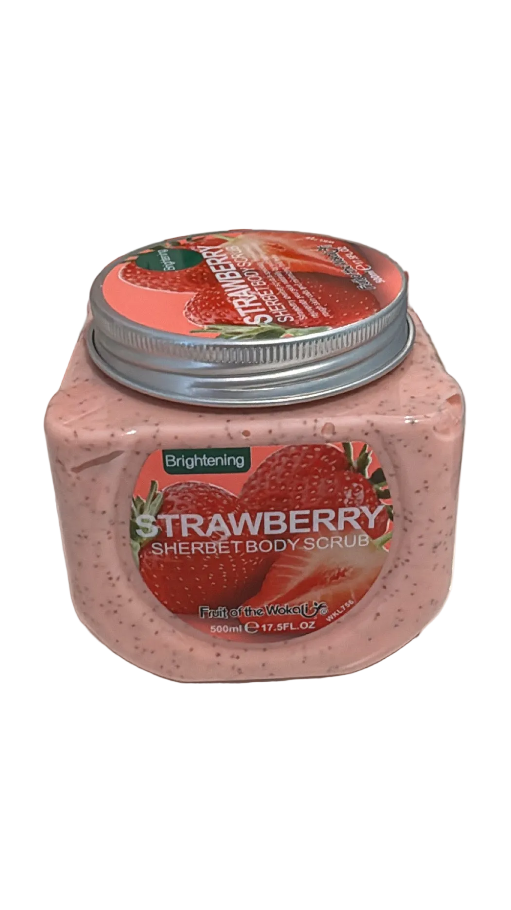 Scrub corpo alla fragola 🍓 illuminante ✨ 550 ml.