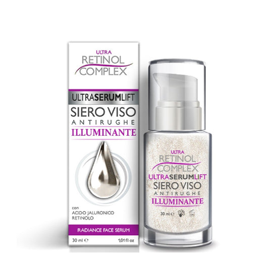 Siero viso illuminante ✨ ANTIRUGHE acido ialuronico,retinolo.