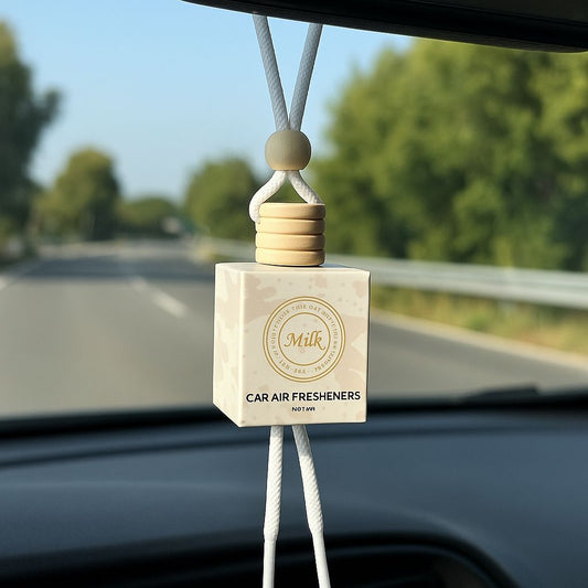 Profumatore auto bianco latte 🥛