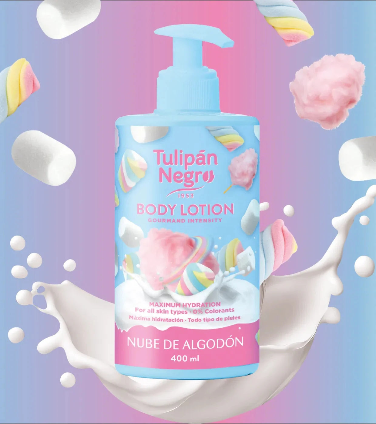 Crema corpo zucchero filato 🍡
