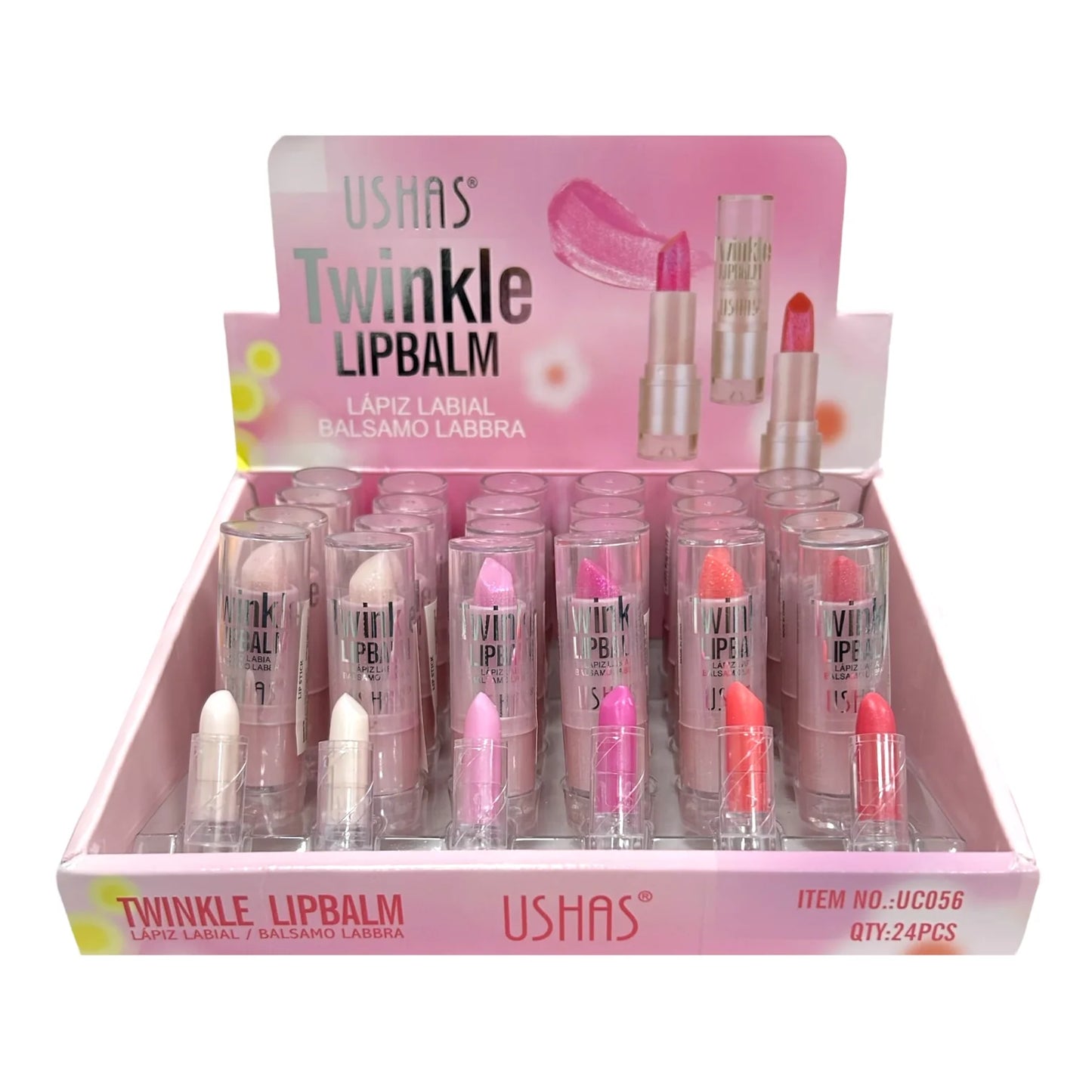 Lip balm brillanti ✨ cambia colore in base al ph della pelle.