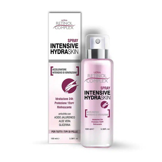 Spray INTENSIVE HYDRASKIN viso spf15 rinfrescante,idratazione 24h