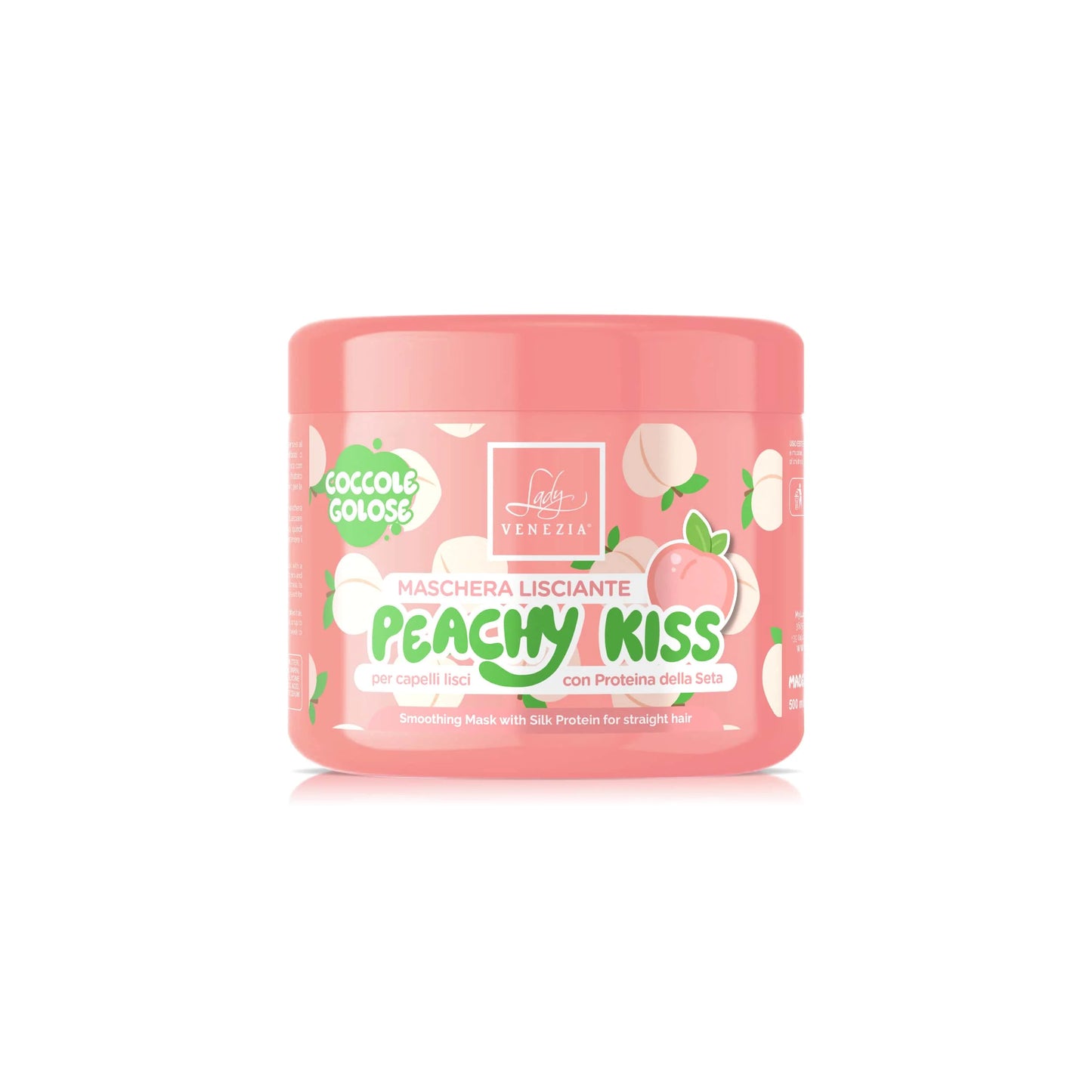 Maschera  lisciante capelli alla pesca 🍑 500 ml