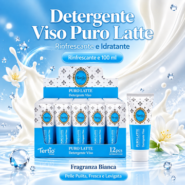 Detergente viso puro  latte 100 ml